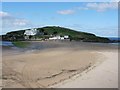 Burgh Island from Bigbury-on-Sea in TQ7 4AR