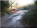 National Trust car park on Warren Hill in RH20 3JF