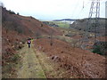 Footpath down from Llyn Tecwyn Uchaf in LL47 6YL