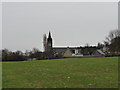 The Old Kirk from Calder park in EH51 9BL