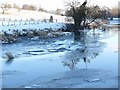 Frozen Rapids, River Ribble in BB7 4QH
