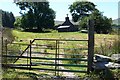 Gate near Blaen-y-buarth above Penmachno in LL24 0AJ