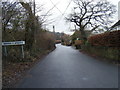 Gwern-y-Steeple village entrance sign in CF5 6LG