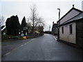 Clawdd Coch crossroads looking north in Pendoylan Community