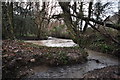 A small stream joins Bradiford Water near Blakewell in EX31 4JH
