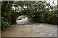 A bridge over Bradiford Water near Blakewell Mill Farm as seen from downstream in EX31 4JH