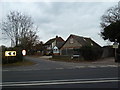 Looking from Havant Road into Castlemans Lane in PO11 0RT