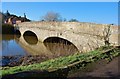 Bow Bridge  over the River Parrett, Langport in TA10 9PQ