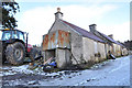 Abandoned croft buildings at Drumindorsair in IV4 7NQ
