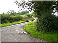 The minor road that goes up Sherburn Brow in YO17 8QL