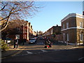 Church on Warner Place, viewed from Baxendale Street in E2 0EA
