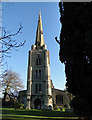 Leverington St Leonard's magnificent church tower in PE13 5AU
