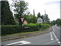 Clattercut Lane junction in WR9 0NF