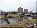 Footbridge over the River Irwell in M8 8HW