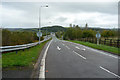 Slip road at A55 Junction 18, Llandudno Junction in LL31 9EW