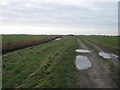 Bridleway beside White Kemp Sewer in TN29 9QA