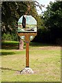 Geldeston Village Sign in Geldeston