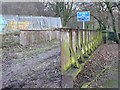 Disused railway bridge, Clay House Lane, Greetland in HX4 8HW