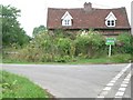 Cottage at the junction of Slade Lane with Low Road in IP22 1SH