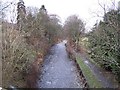 The River Annan north of the Edinburgh Road bridge in DG10 9SB