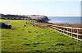 Car park on the cliffs in NR27 9BG