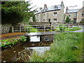 Footbridge over Tems Beck, Giggleswick in BD24 0AB