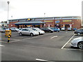 Lidl and Blockbuster, central Hereford in HR1 1HR