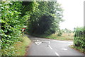 Fairman's Lane, Horsmonden Rd junction in Brenchley