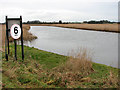 Upstream view along the River Bure in NR29 3EP