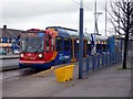 Sheffield Supertram at Manor Top/Elm Tree tramstop in S13 8AY