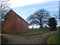 Barn and Beech Tree at the end of Chapel Lane in NG22 0NU