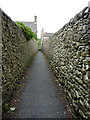 Footpath off Bankwell, Road, Giggleswick in BD24 0AB