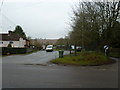 Car park opposite the village shop in SO21 3RF