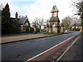 Ullet Road entrance to Sefton Park in L17 2AT