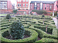Formal gardens in the Museum Quarter in HU9 1TH