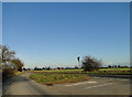 Cantley Corner as it joins the B1140, High Road in NR13 4HB