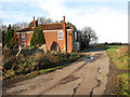 Unnamed road past Holly Cottage, South Burlingham in NR13 4HB