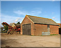 Brick barn by Hill Farm, South Burlingham in NR13 4BG