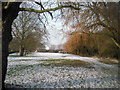 Danson Park in winter in DA16 2BH