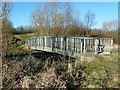 Footbridge at Manvers Lake in S63 5DB