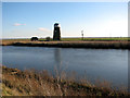 The River Bure past Five Mile House drainage pump in NR29 3EH
