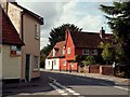 Old houses at Littlebury, Essex in CB11 4TT