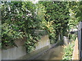 The River Ravensbourne east of Waterbank Road, SE6 in SE6 1RY