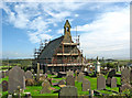 St. Gwenfaen's Church under restoration (1), Rhoscolyn, Ynys Gybi/Holy Island in LL65 2SQ