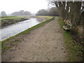 Footpath beside River Mersey near East Didsbury in SK4 2DW