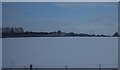 Snowscene north of Castlethorpe in MK19 7HQ