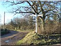 Venn Cross and road to Broadclyst in EX5 2SY