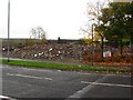 Demolished building. Cumbernauld in G67 2EW