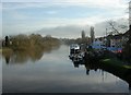 Upton upon Severn, river in WR8 0LF