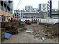 Building site, Kingsland Road in N1 6PR